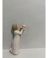 Girl Holing Out Flower - $15.00