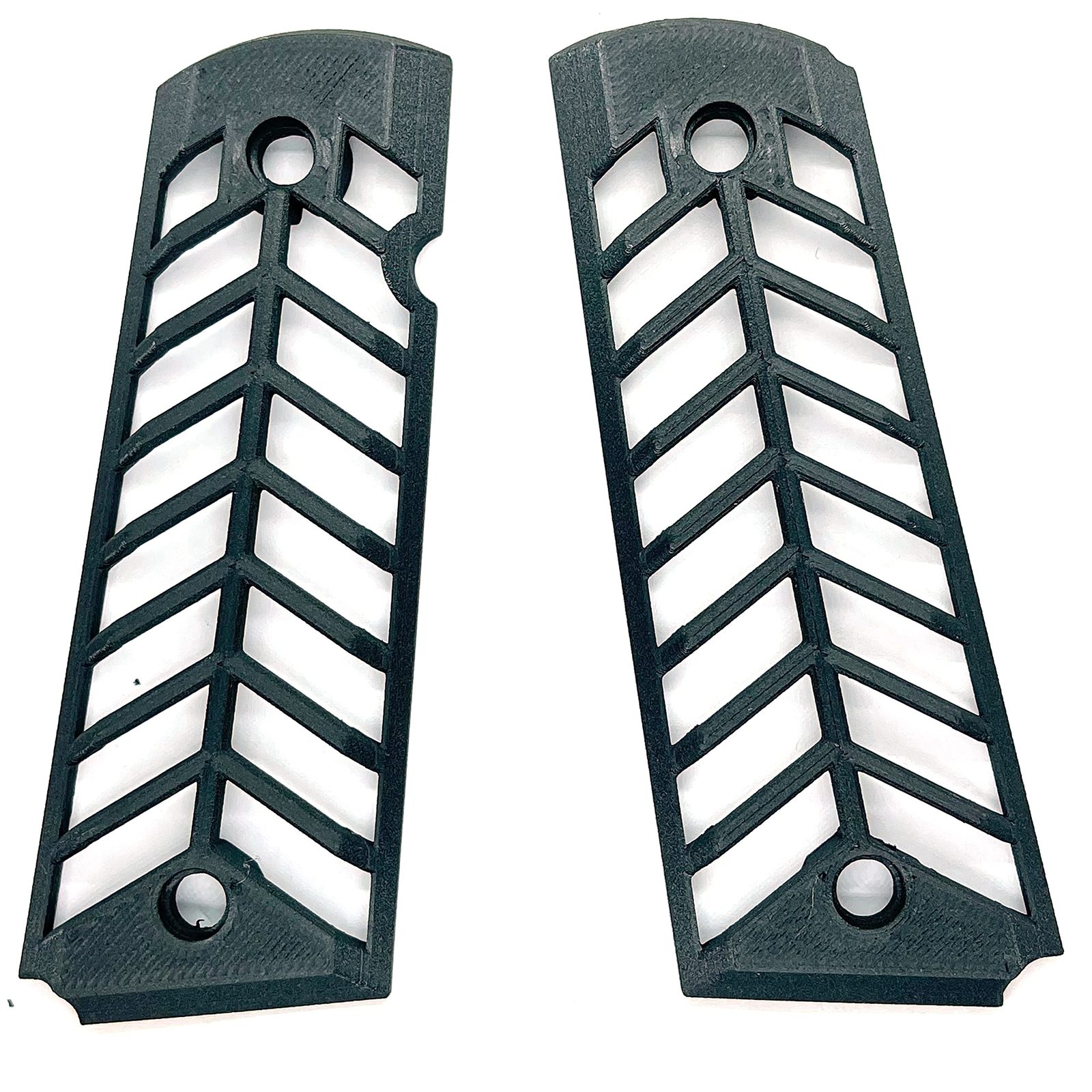Compatible Replacement Grips for Full Size 1911, Rib Cage - Carbon Fiber... - $29.99