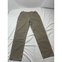 Lee Womens Straight Leg Jeans Gray Medium Wash Cotton High Rise Denim 12 New - $16.78