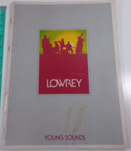 lowrey young sounds 1975 song book sheet music good - £4.74 GBP