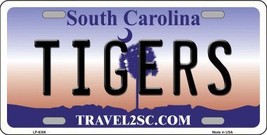 Tigers South Carolina Novelty Metal License Plate LP-6306 - £15.69 GBP