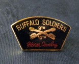 Buffalo Soldiers 9th 10th Horse Cavalry Army Lapel Pin Badge 1.1 inches - £4.57 GBP