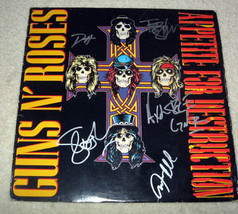 Guns n Roses      autographed    signed    #1   Record   * proof - $899.99