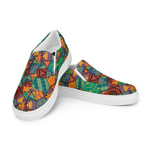 Back to the Roots African Design Women’s slip-on canvas shoes  - $75.00