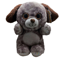 Fiesta Plush Animal Dog 14&quot; Tall Brown White Colors Soft  - $24.98