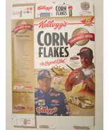 Kellogg&#39;s Cereal Box 18 oz CORN FLAKES 2001 Clark Wendlandt CHAMPIONSHIP... - £15.05 GBP