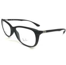 Ray-Ban Eyeglasses Frames RB7024 5204 LITEFORCE Matte Black Round 54-16-145 - £51.88 GBP