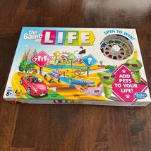 Game Of Life Board Game 2017 Hasbro Gaming Spin to Win Pets Made in USA New - £17.38 GBP