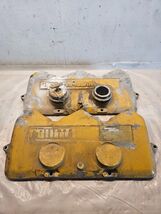Set of 2 CAT 3406B Caterpillar Diesel Engine Valve Cover 4N4536 OEM 4N4537 - $300.00
