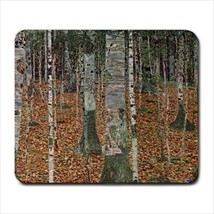 Birch Forest Gustav Klimt Tree Art Mouse Pad Mat Mousepad New - £13.47 GBP