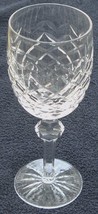 Waterford Crystal Powerscourt Claret Wine Glass Cut Crystal - VGC - GREAT GLASS - £76.35 GBP