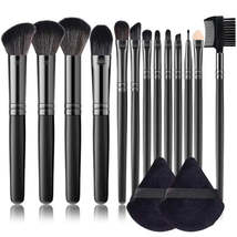 Makeup Brush Set and Powder Puff 13PCS - £8.16 GBP