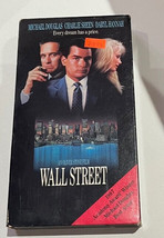 Wall Street (VHS, 1987) Charlie Sheen Michael Douglas CBS Fox - £7.85 GBP