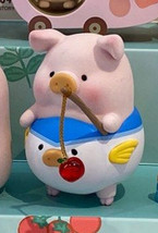 Toyzeroplus X Cici&#39;s Story Lulu Pig The Piggy Caturday Fishing Figure Toy Doll - £18.76 GBP