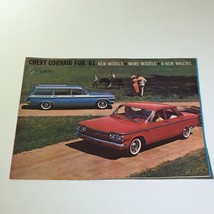 1961 Chevy Corvair 500 4-Door Sedans 4-Speed Powerglide Car Catalog Brochure - $8.55