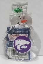 Kansas State Wildcats Snowman Ornament - NCAA - $12.60