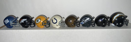 8 Mini NFL Football Helmets (Riddell)(see description) - $11.29