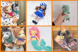 PACK 6 PDF Pattern Crochet (SEE PHOTOS) Pattern Amigurumi Pattern | INST... - $4.98