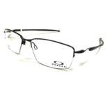 Oakley Eyeglasses Frames Lizard OX5113-0156 Satin Black Matte Half Rim 5... - £108.98 GBP