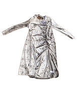 Future Collective Kahlana Brown Silver Dress Size XS - £14.51 GBP