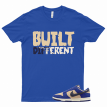BUILT T Shirt to Match Dunk Low Blue Suede Tan Cream Midnight Navy Royal 1 Bagel - £20.25 GBP+
