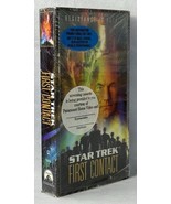 VHS Star Trek First Contact Screener Sealed Lenticular Cover Sci Fi Acti... - $913.10 MXN