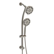 Multi Function Dual Shower Head - Shower System with 4.7&quot;, Function Hand... - £89.99 GBP