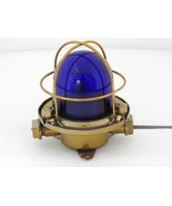 Reclaimed Nautical Vintage Celling Wall Deck Sconce Brass Finish Ship Light - $136.13