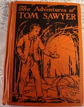 Vintage hard cover The Adventures of Tom Sawyer By Mark Twain 1931 John ... - £14.55 GBP