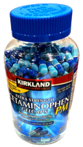 Kirkland Signature Extra Strength Acetaminophen PM 500mg 375Gelcaps EXP ... - $401.82 MXN