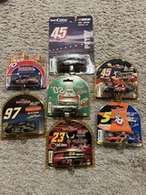 Lot (7) TEAM CALIBER 1/64 Various Drivers Amazing Condition Die Cast Cars - $35.14
