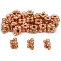 Bali Spacer Beads Copper Plated Jewelry 5mm Approx 25 - $7.31