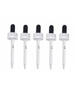 Plastic Eye Dropper 1ml Graduated. 20/400 Neck Finish with Fine-Ribbed C... - $7.99+