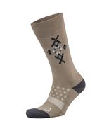 FootZen by Balega Argyle Crew Socks Men&#39;s Mink Medium 1-Pair Fashion - $49.89 MXN