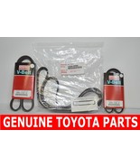 TOYOTA LEXUS V6 FULL FACTORY 100% GENUINE TIMING BELT AND DRIVE BELT SET - $99.27