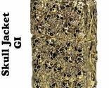 Skull Jacket Full Metal Antique 5 Sided Gold Inside Unit Box Japan Zippo... - £125.11 GBP