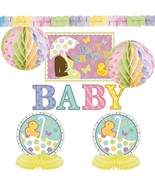 Baby Shower Room Decorating Kit 10 Piece Party Supplies New - $168.68 MXN