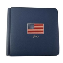 Creative Memories Glory 7x7 Album USA  America Flag Scrapbooking Crafts 12 Pages - £11.22 GBP