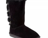 Sugar Women Mid Calf Plush Winter Booties Panthea Size US 6M Black Faux ... - $46.53