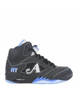 Nike Air Jordan 5 Retro Awake NY Black Racer Blue - $199.99