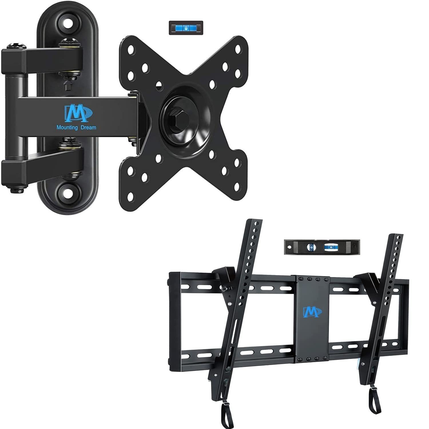 Mounting Dream MD2268-LK Tilt TV Wall Mount for 37-70 Inch TVs, Tilt TV Mount an