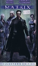 The Matrix VINTAGE VHS Cassette Keanu Reeves Laurence Fishburne - £11.67 GBP