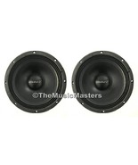 Pair 8&quot; inch 8 ohm HQ WOOFERS Bass Speaker Studio Home Cabinet Box Repla... - $56.99