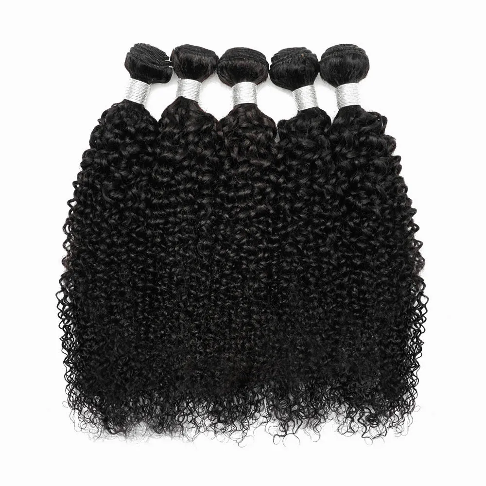 60Gram/bundle Jerry Curly Human Hair Bundles 12 to 22 Inch Remy Indian Hair - £10.45 GBP+