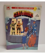 Vintage 1986 CENTURIONS The Missing Scientists Coloring Book Golden Unused - £14.11 GBP