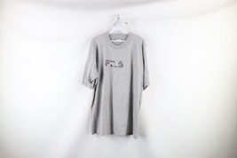 Vtg 90s FILA Mens XL Distressed Spell Out Center Logo Short Sleeve T-Shirt USA - £31.61 GBP