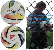 Pedro De La Vega Signed Soccer Ball Proof COA Autographed Seattle Sounde... - £157.90 GBP