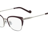 NEW Liu Jo LJ2116 604 Burgundy Eyeglasses 51mm with LJ Case - $54.40