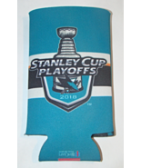 SAN JOSE SHARKS - 2018 STANLY CUP PLAYOFFS Drink Koozie - $20.51 CAD