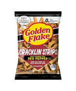 Golden Flake Cracklin Strips Mildly Seasoned w/Red Pepper 3/3.50 - $275.40 MXN